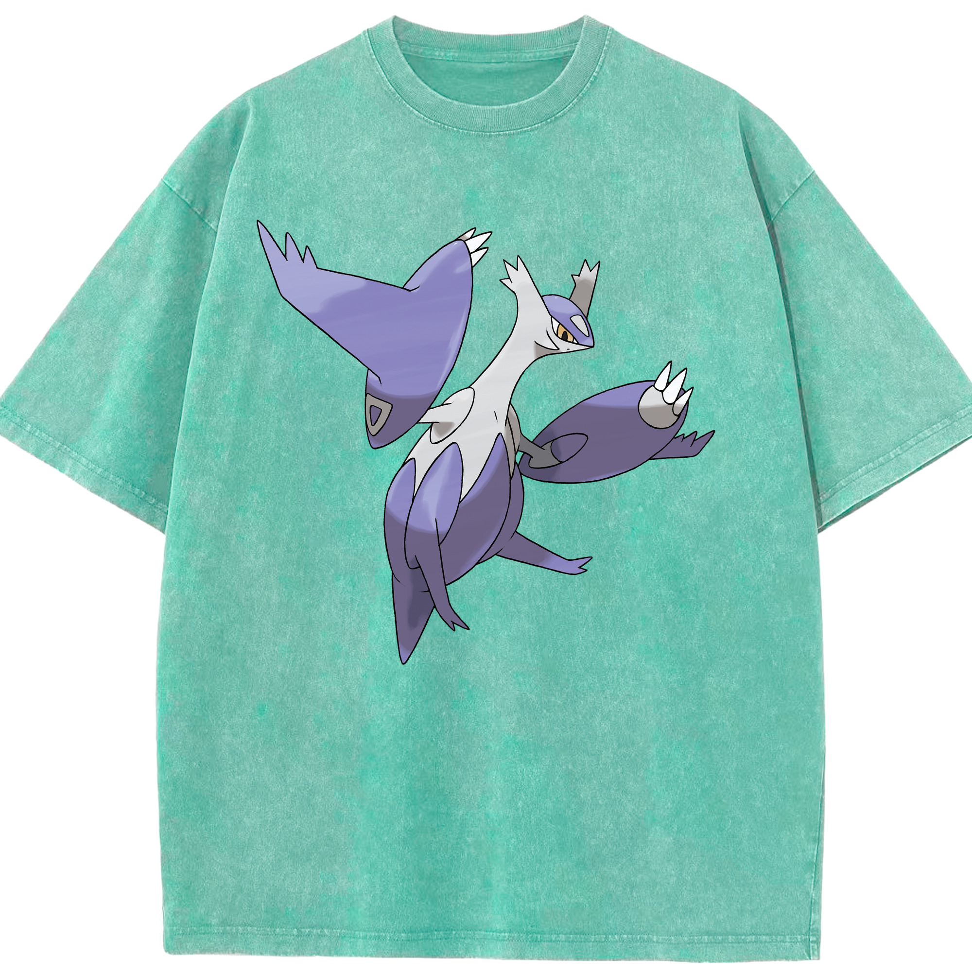 （画像用） ポケットモンスター Pokémon 綿100% ヴィンテージ風 半袖Tシャツ（フロントプリント）